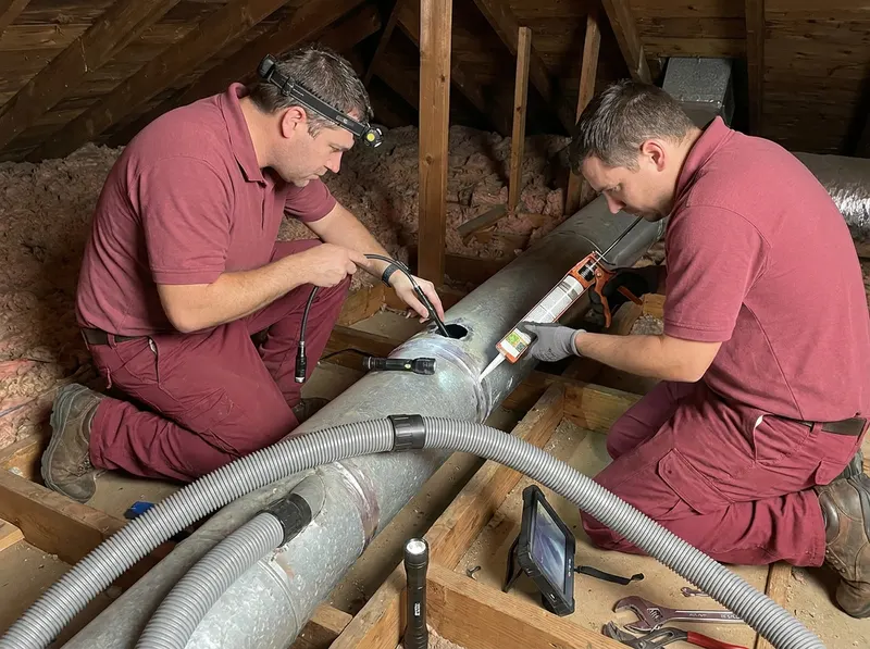 Air Duct Inspection, Sealing & Replacement in Huntington Park, CA