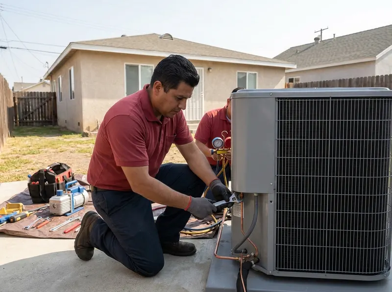 Central Air Conditioner Replacement in Huntington Park, CA