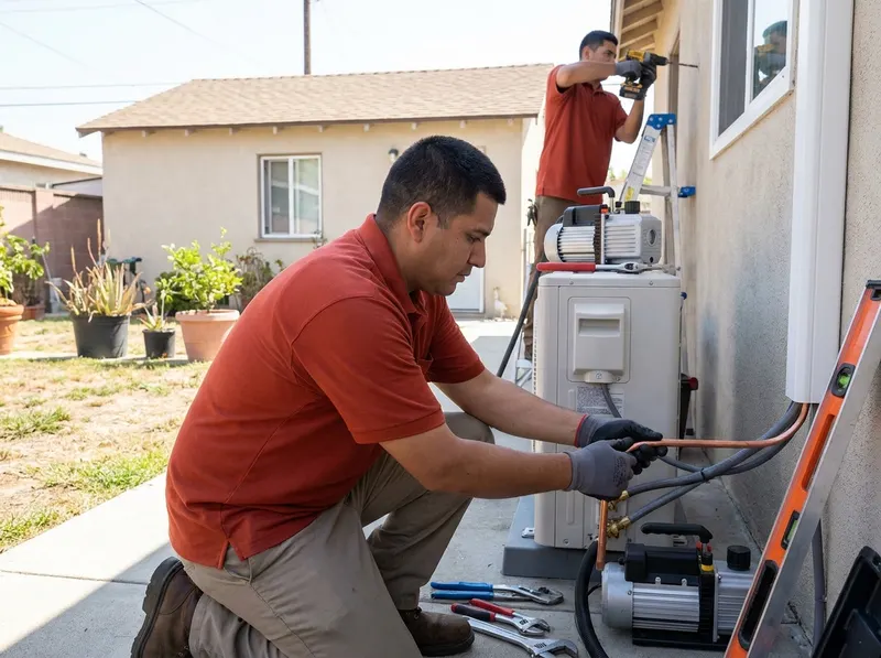 Ductless Mini-Split System Installation in Huntington Park, CA